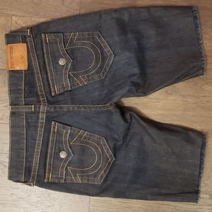 True Religion Jeans, Ricky Relaxed Straight shorts, size 34